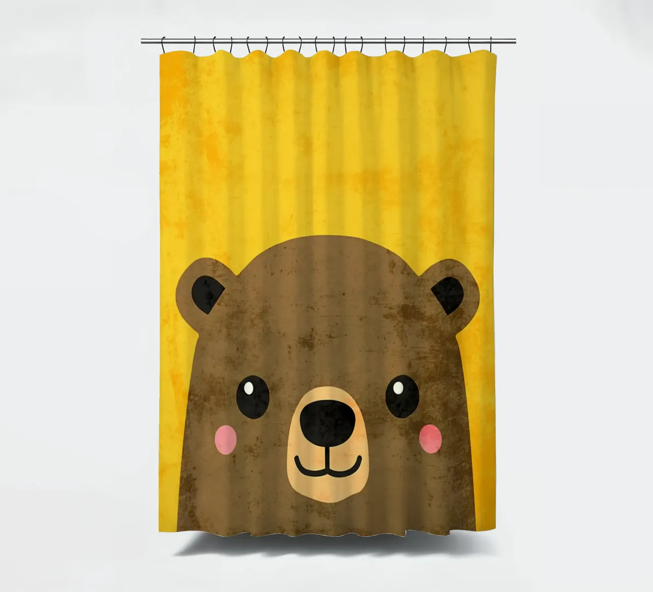Orso dei cartoni animati tenda da doccia da DavisStudio