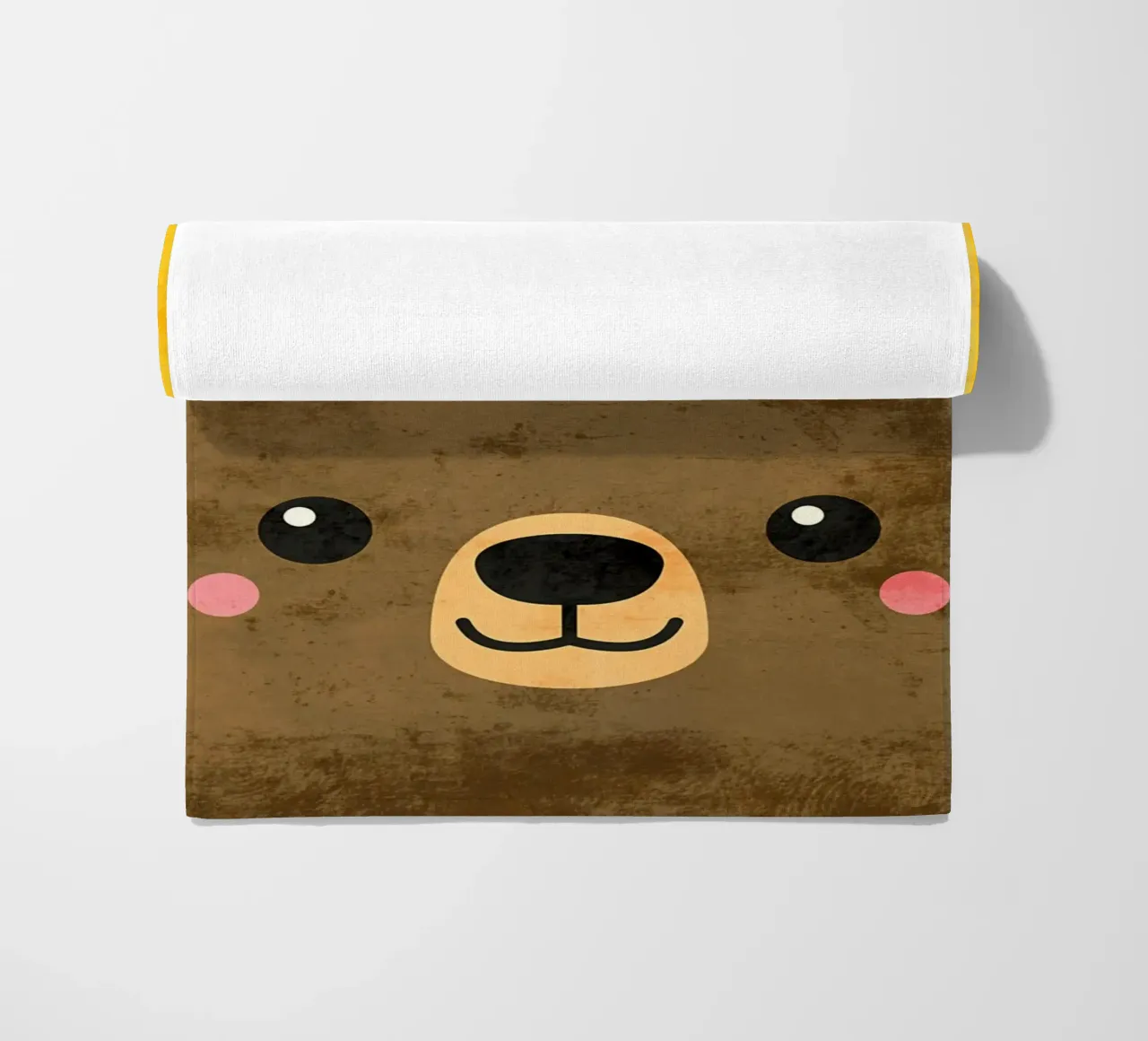 Orso dei cartoni animati telo mare da DavisStudio