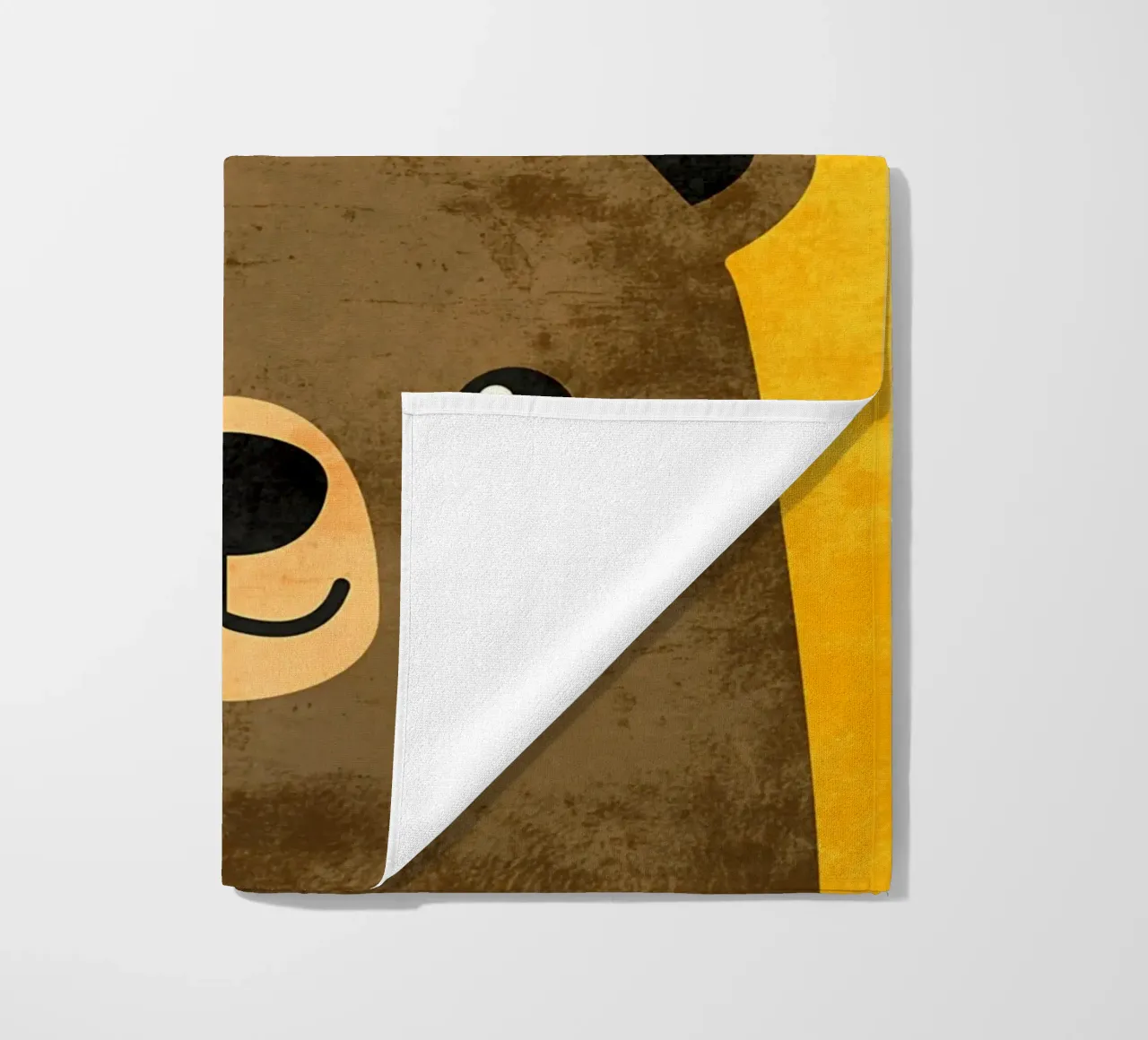 Orso dei cartoni animati telo mare da DavisStudio