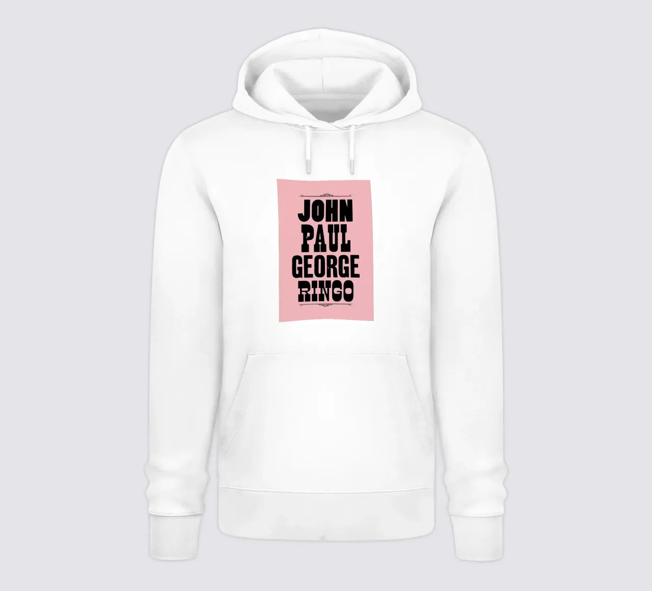 JOHN PAUL GEORGE & RINGO felpa con cappuccio da The Indoor Type