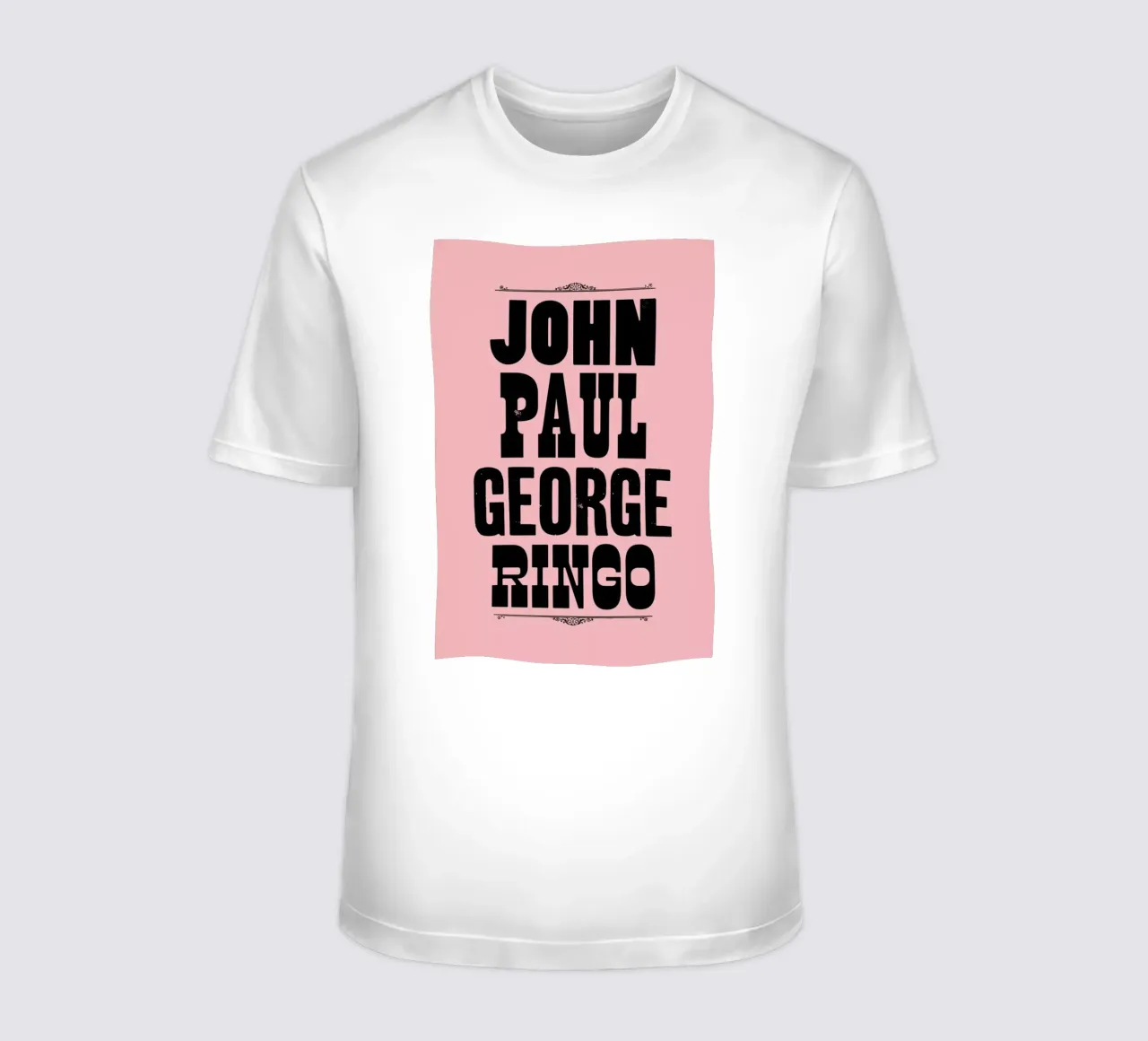 JOHN PAUL GEORGE & RINGO t-shirt da The Indoor Type