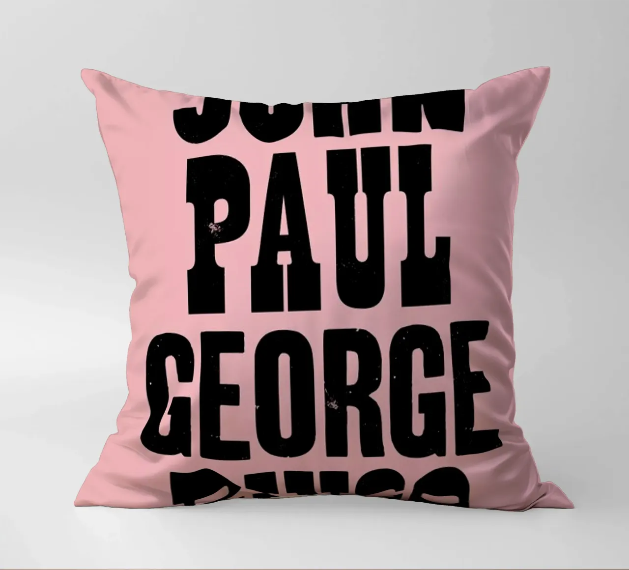 JOHN PAUL GEORGE & RINGO cuscino da The Indoor Type