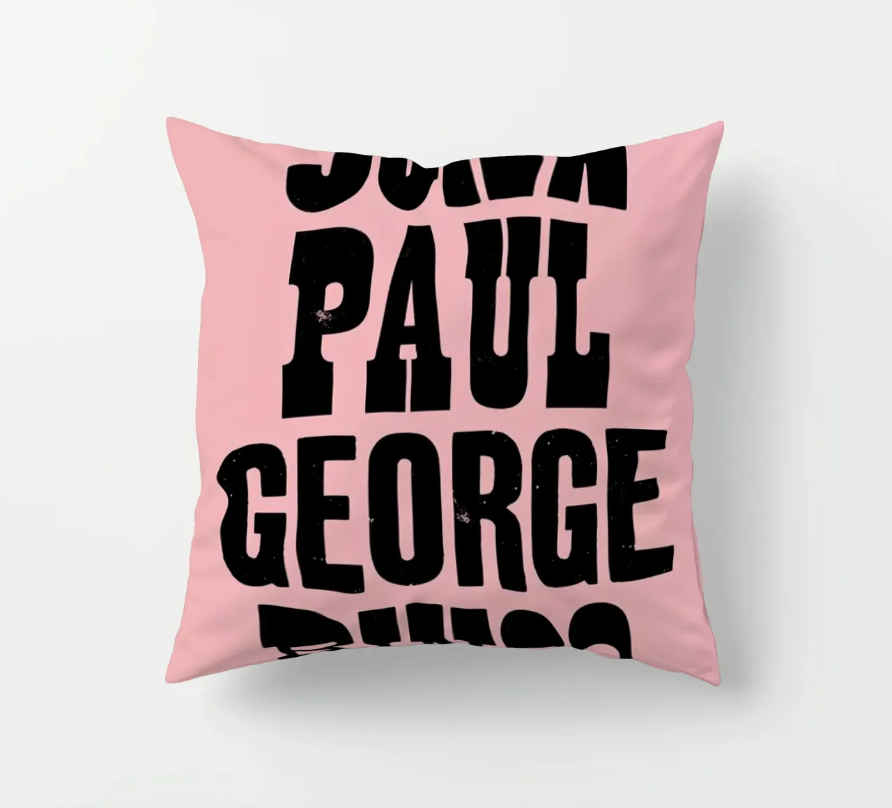 JOHN PAUL GEORGE & RINGO cuscino da The Indoor Type