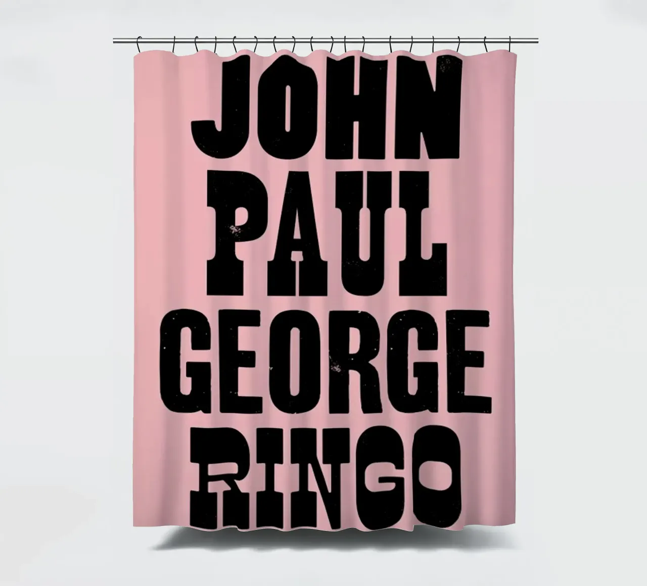 JOHN PAUL GEORGE & RINGO Duschvorhang von The Indoor Type