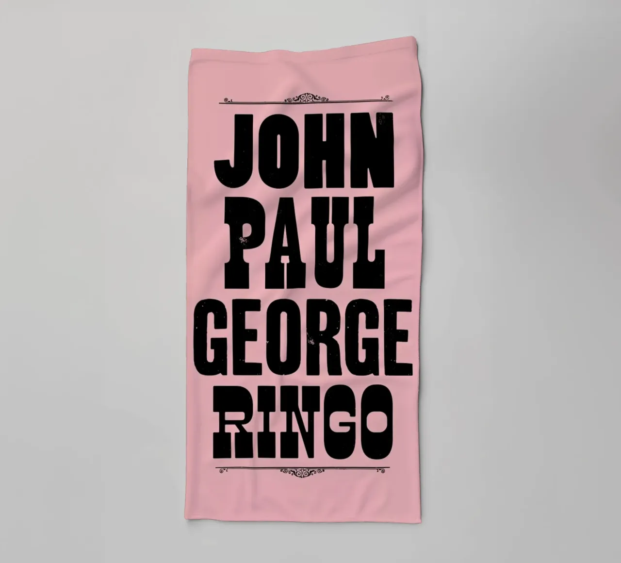 JOHN PAUL GEORGE & RINGO asciugamano da bagno da The Indoor Type
