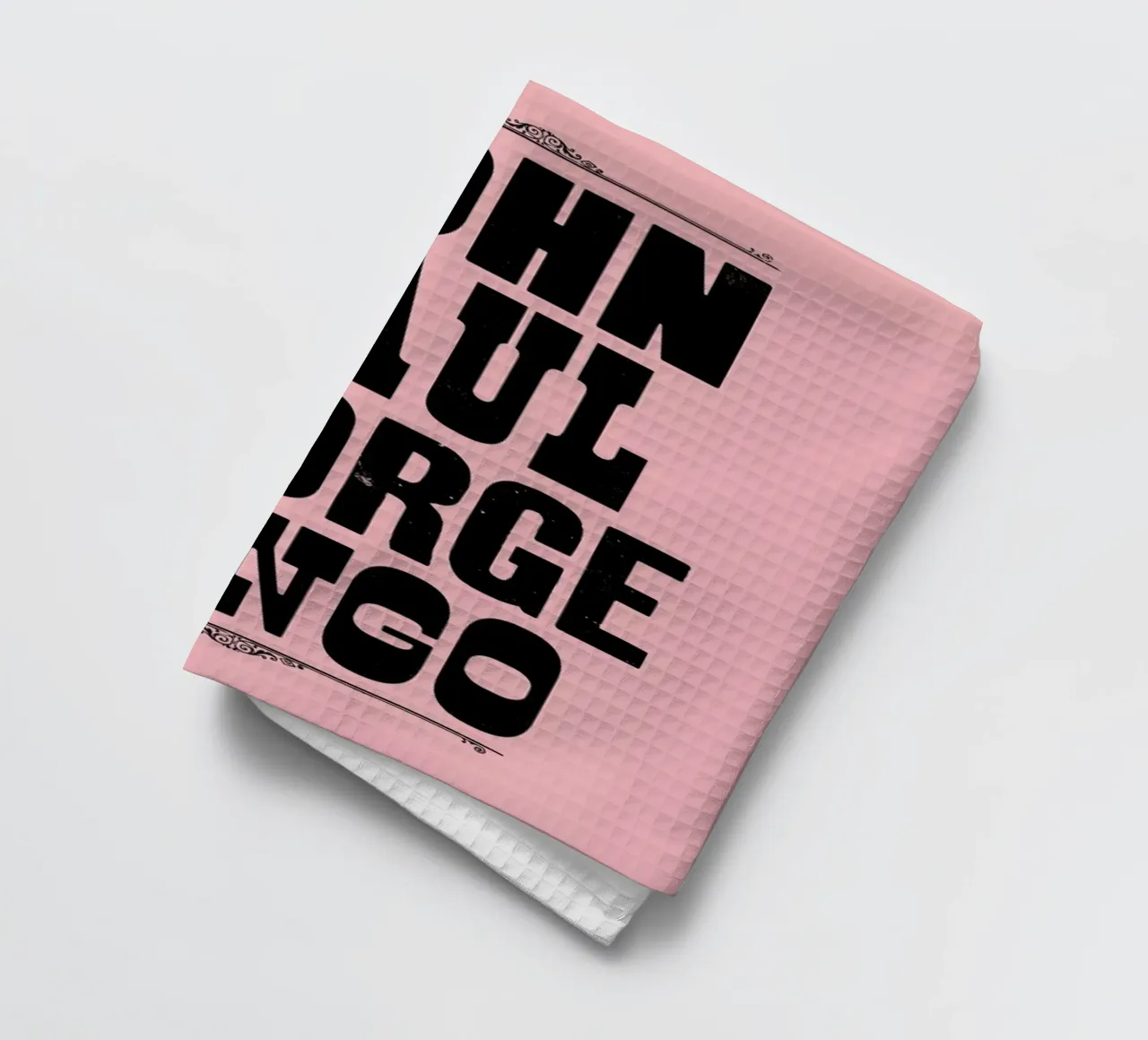 JOHN PAUL GEORGE & RINGO canovaccio da cucina da The Indoor Type
