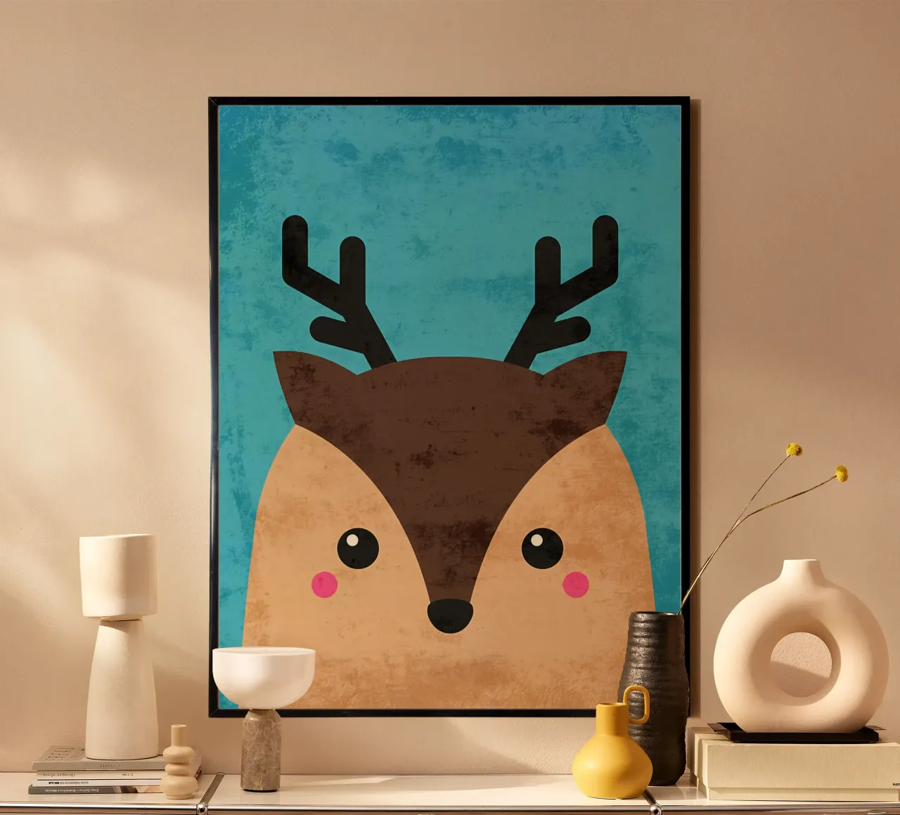 Cartone animato Cervo carta hahnemühle da DavisStudio
