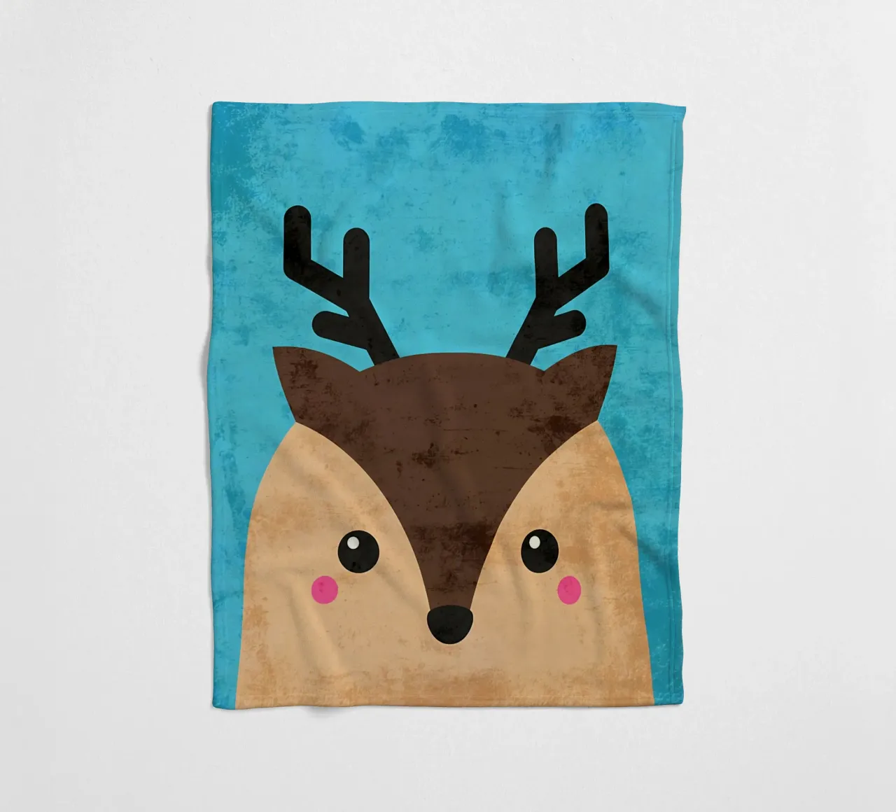 Cartone animato Cervo coperta in pile da DavisStudio