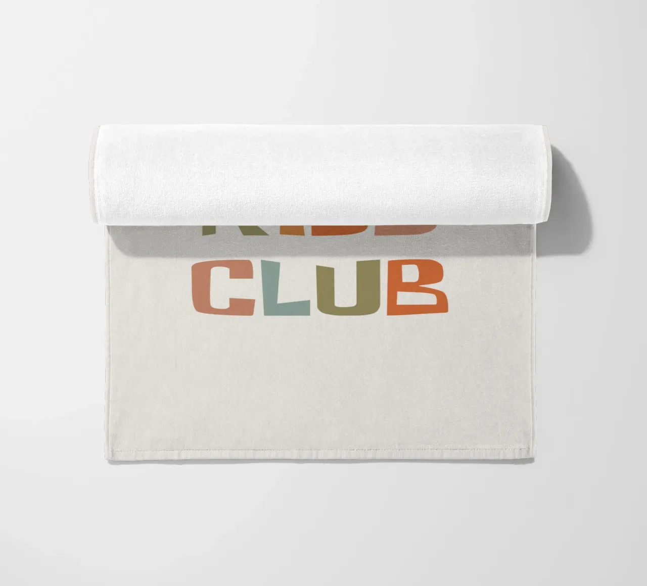 Club dei bambini cool telo mare da Vintagrafica