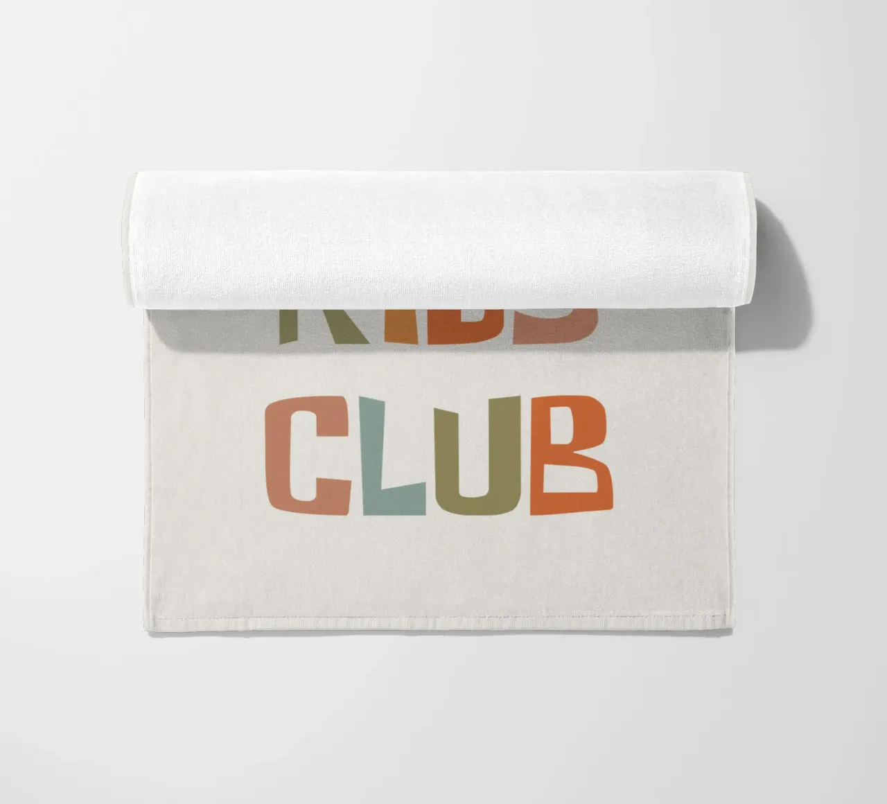 Club dei bambini cool telo mare da Vintagrafica