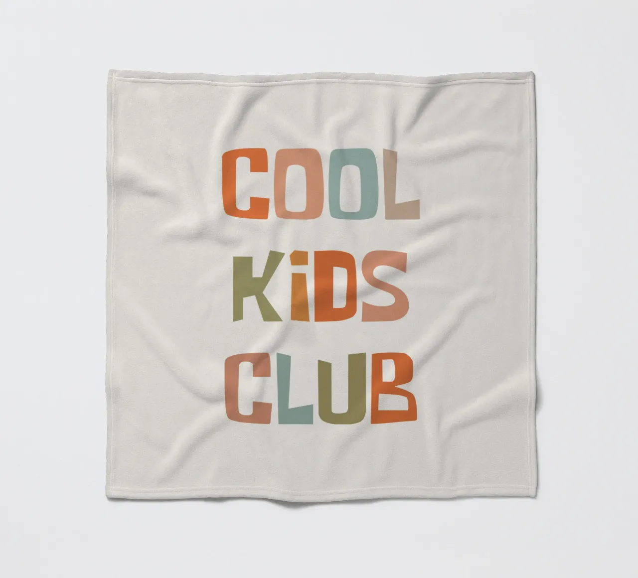 Club dei bambini cool coperta in pile da Vintagrafica