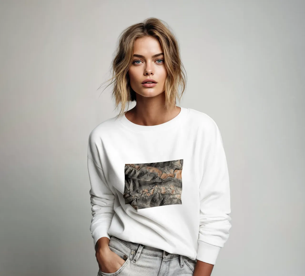 earth geological formations sweatshirt by Earthly Visions