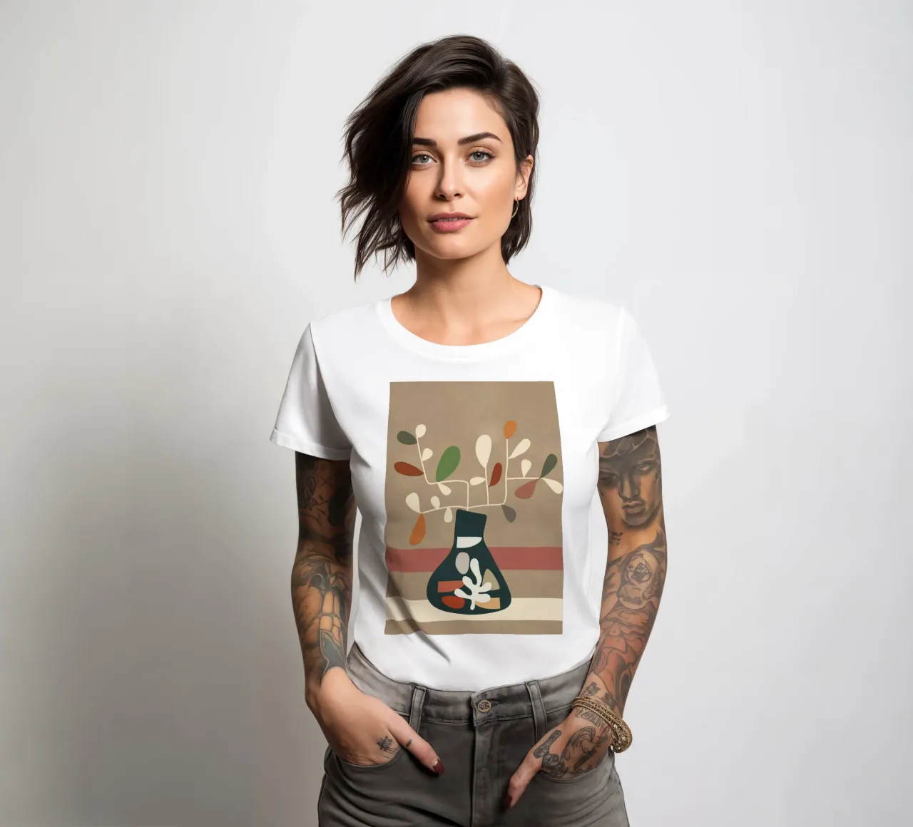 Vase of Vibrance 1 Frauen T-Shirt von Nadjaa
