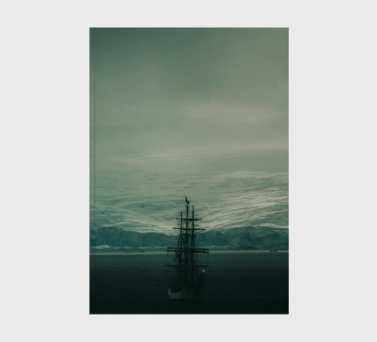 ship ocean notebook by Earthly Visions