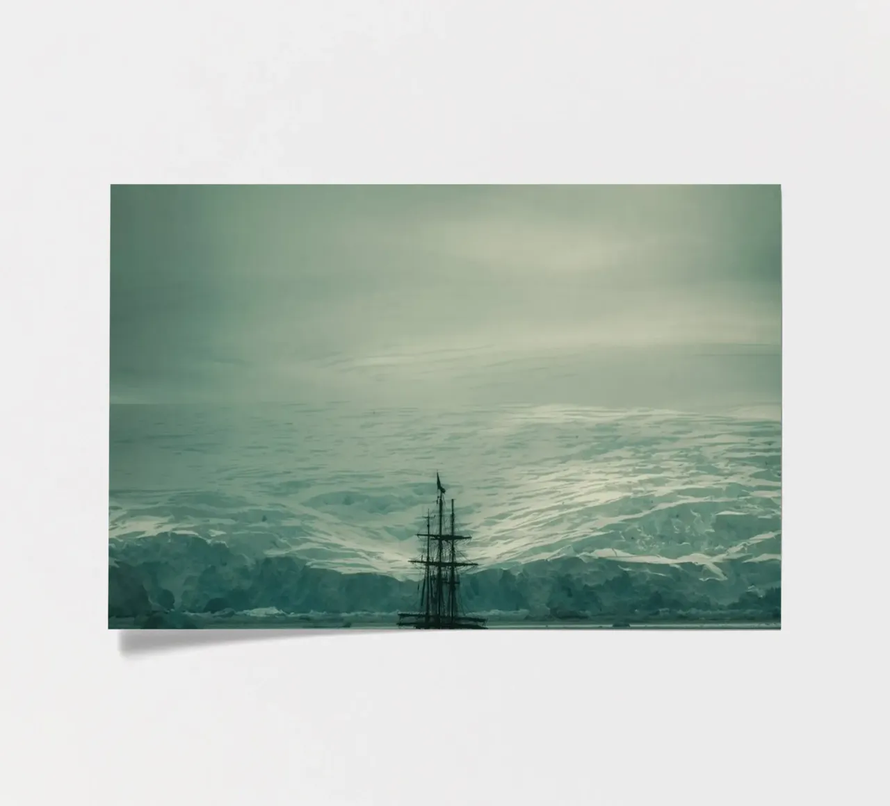 nave oceano foglio adesivo da Earthly Visions