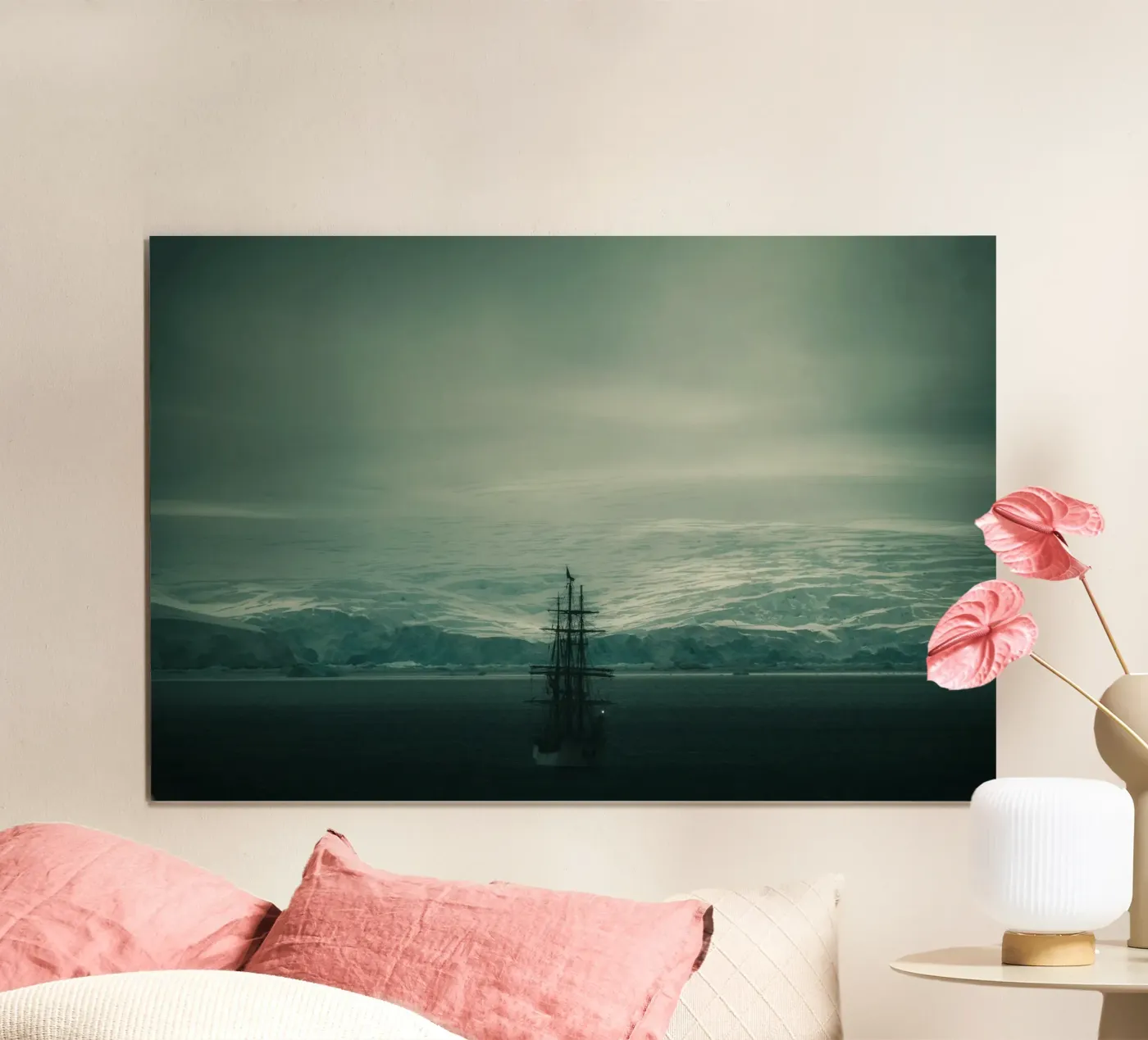 ship ocean poster by Earthly Visions