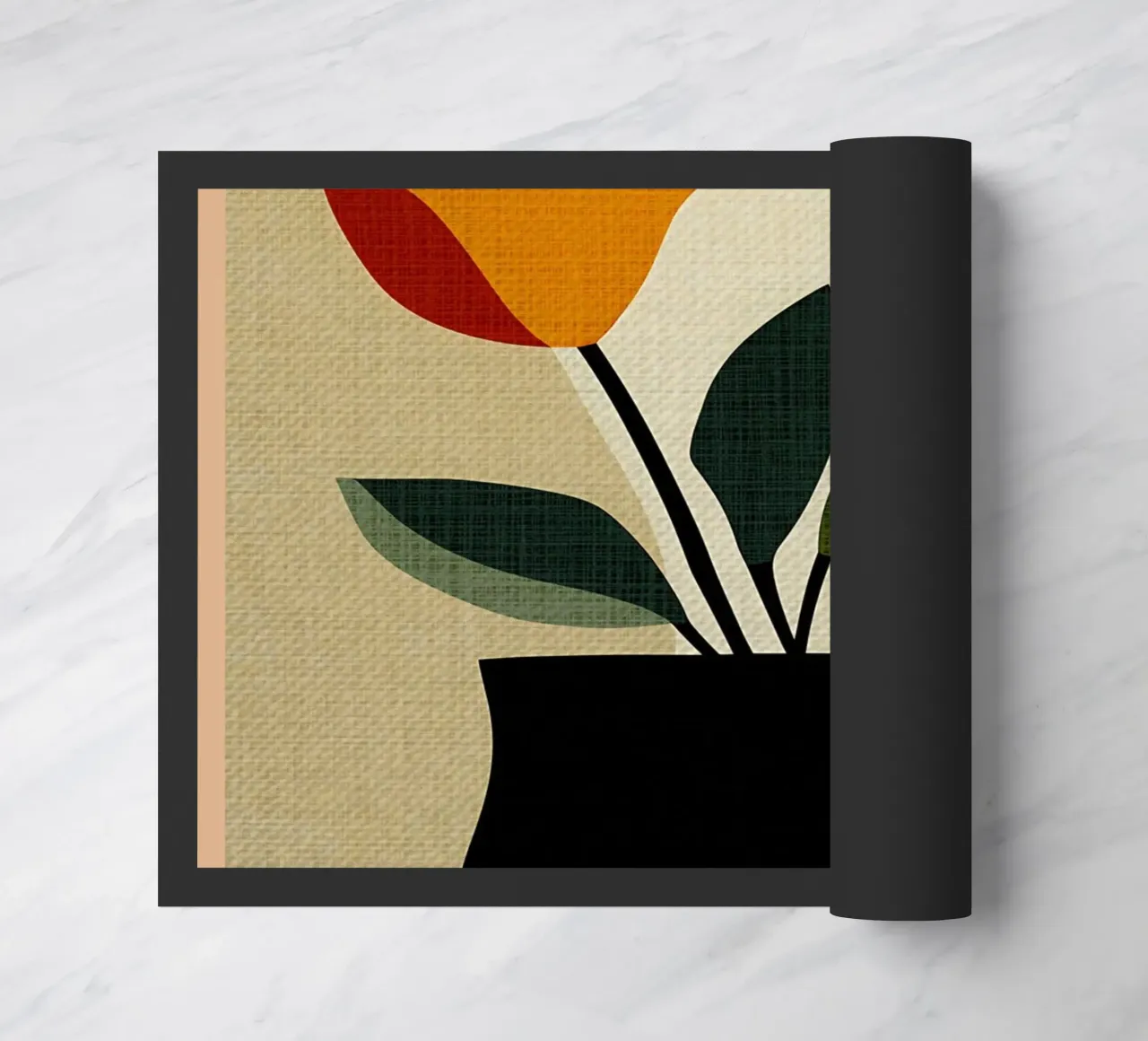 Vaso di fiori astratto minimalista zerbino da CourtneyStudio