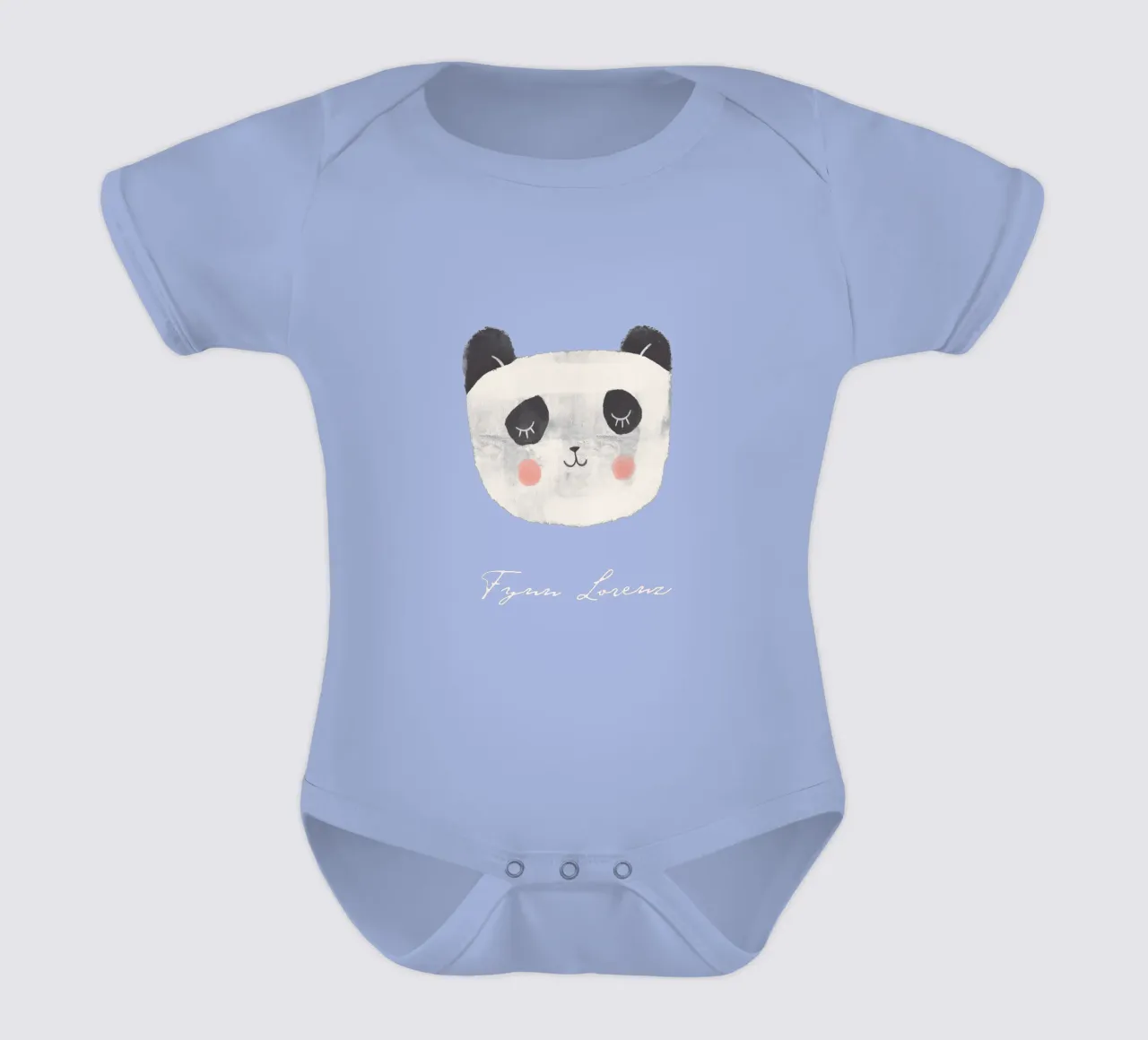 Panda short-sleeve baby romper by mymia