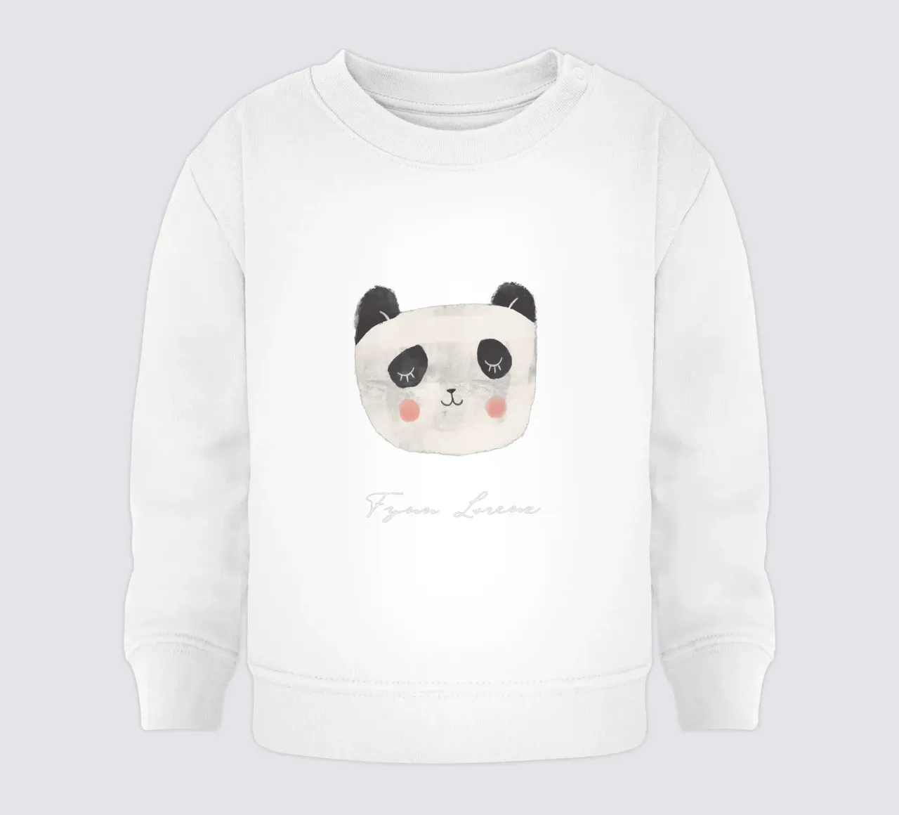 Panda felpa neonato da mymia