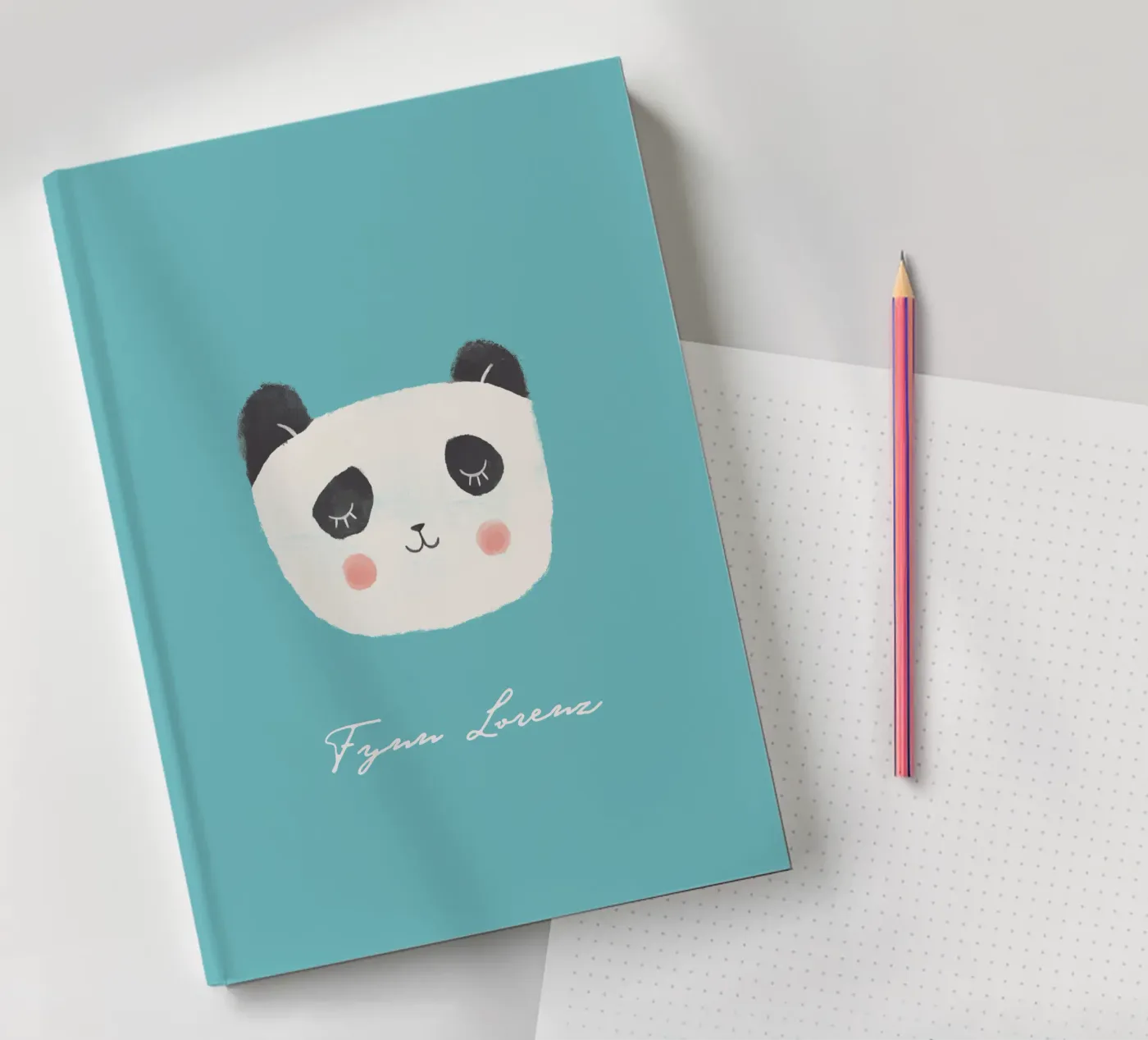 Panda notebook by mymia