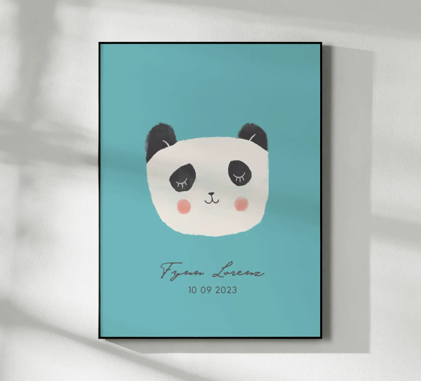 Panda Acryl-Glas von mymia
