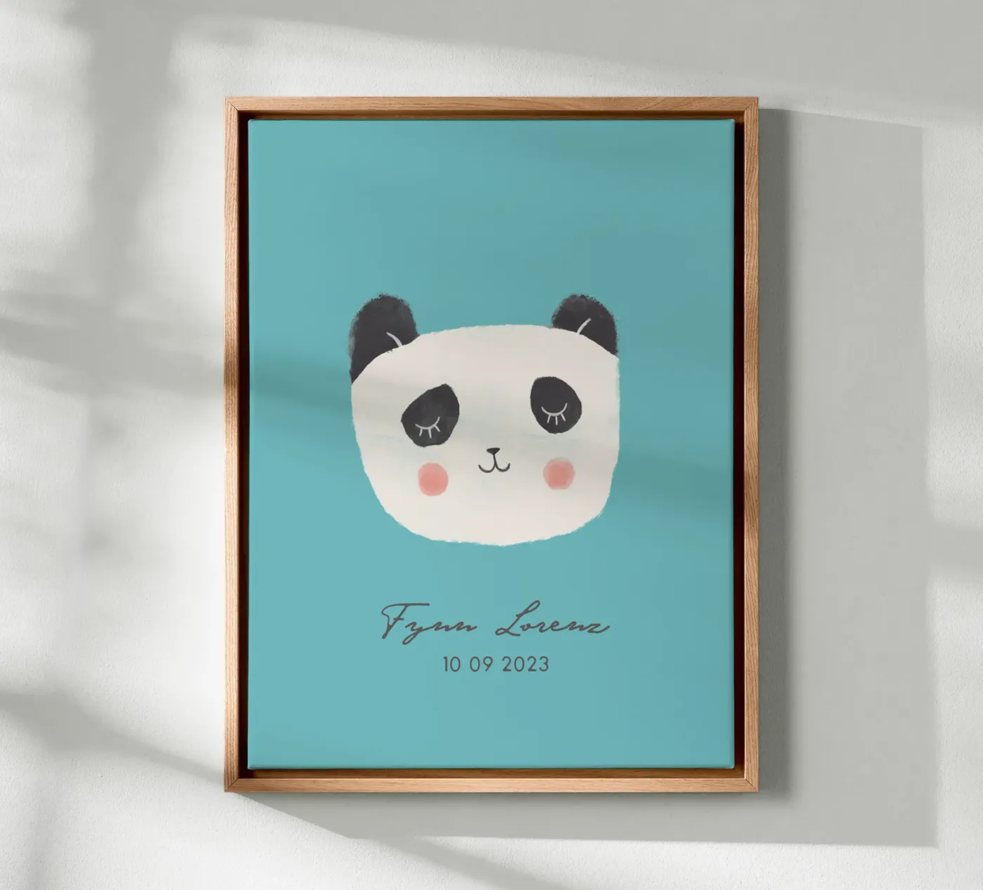 Panda Leinwand von mymia