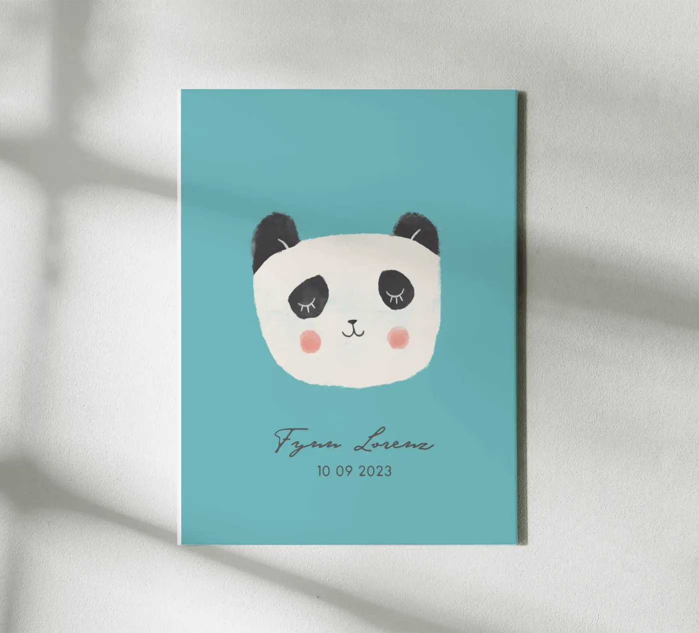 Panda Leinwand von mymia