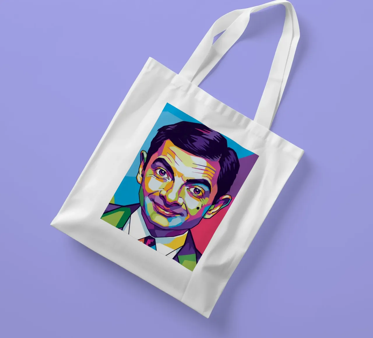 Mr. Bean iconic style borsa in juta da Hantamrata