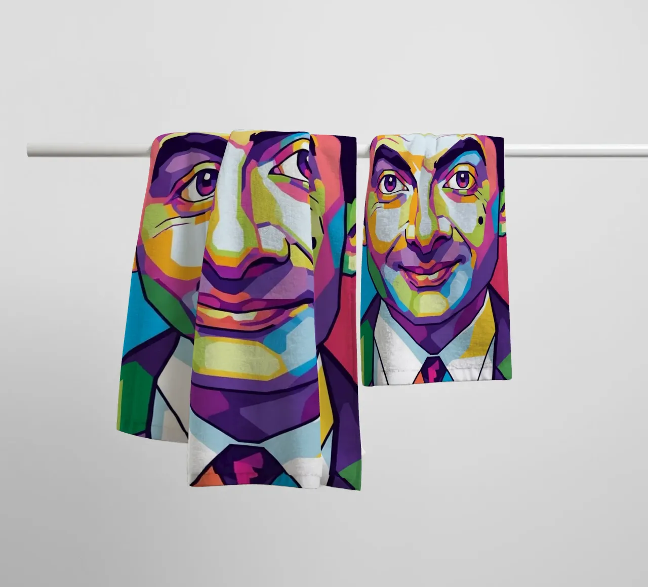 Mr. Bean iconic style asciugamano da bagno da Hantamrata