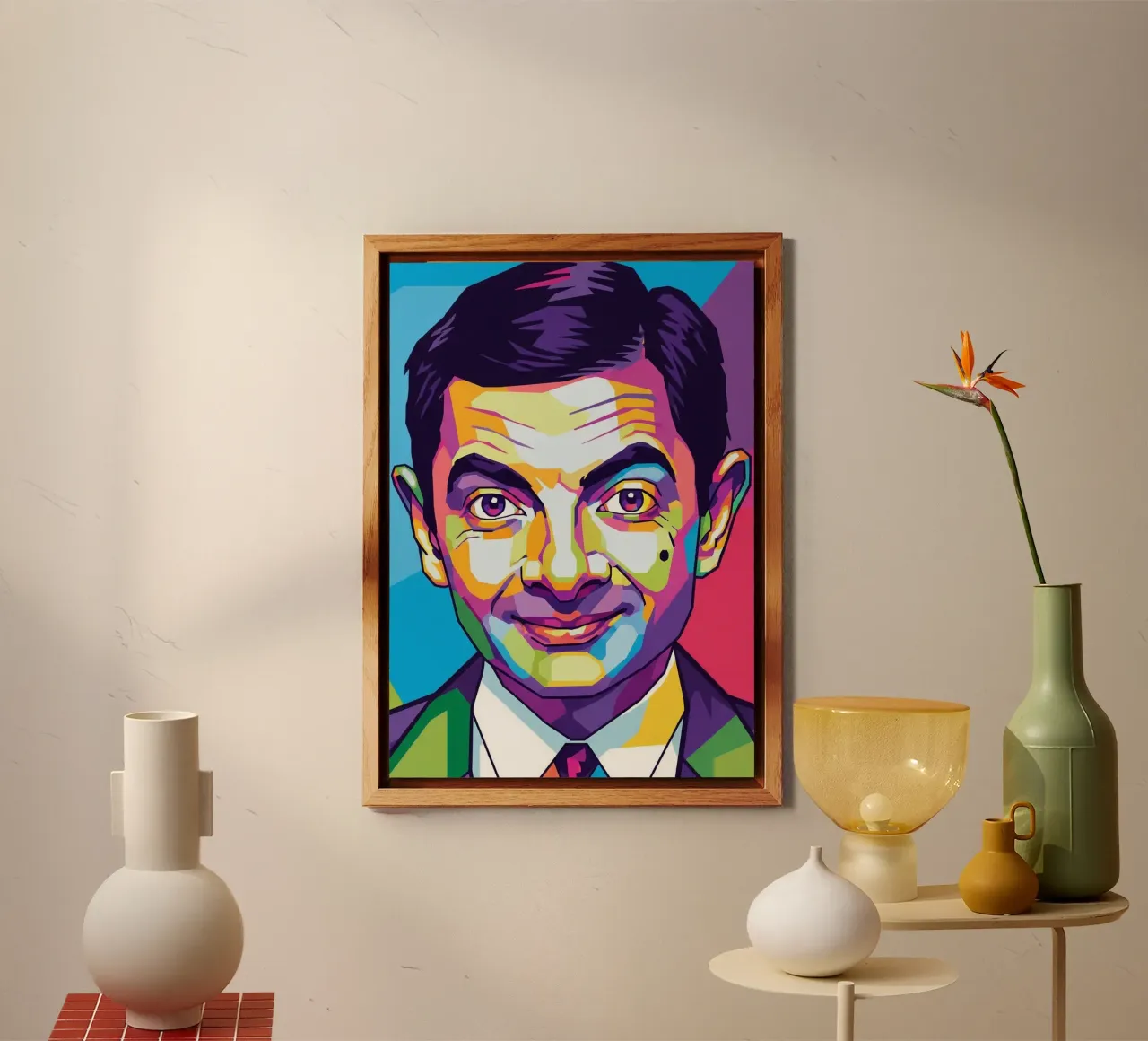 Mr. Bean iconic style pannello forex da Hantamrata