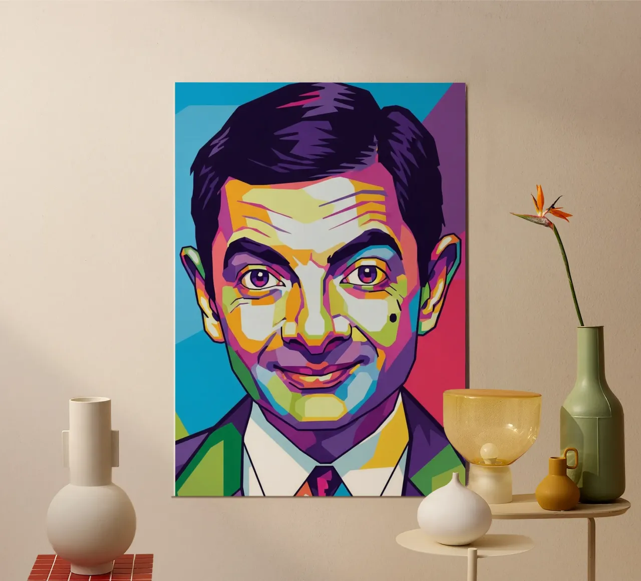 Mr. Bean iconic style pannello forex da Hantamrata