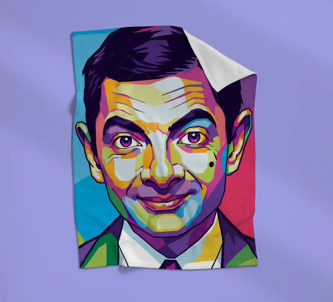 Mr. Bean iconic style coperta in pile da Hantamrata