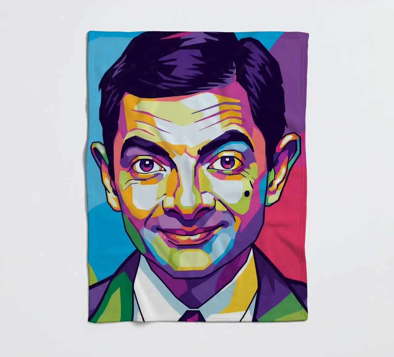 Mr. Bean iconic style coperta in pile da Hantamrata