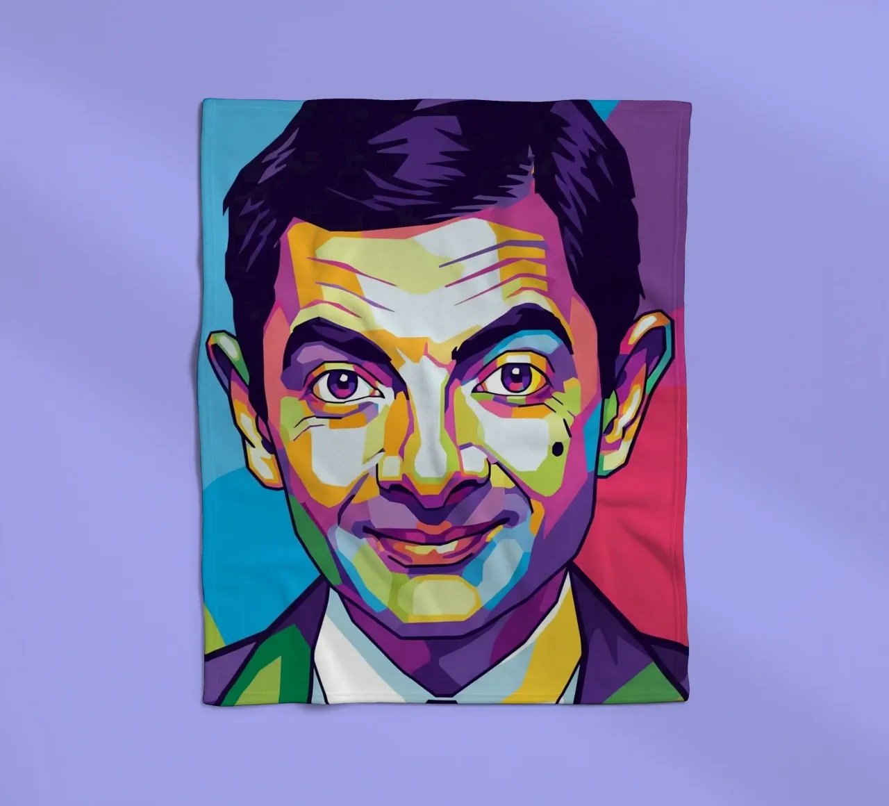 Mr. Bean iconic style coperta in pile da Hantamrata