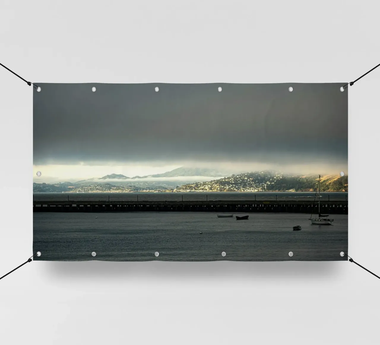 ocean pier pvc cover by Earthly Visions