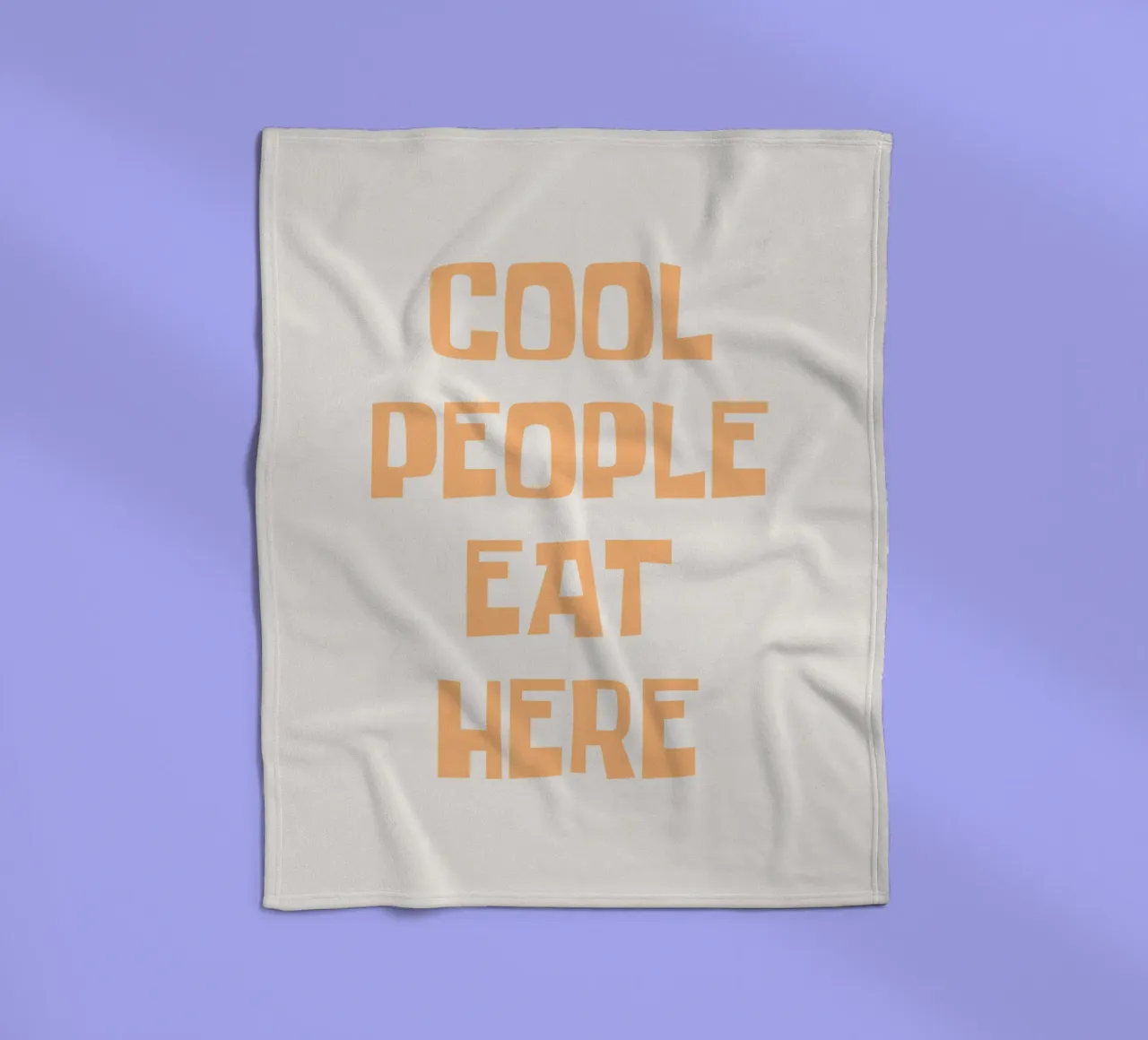 Qui mangiano le persone fighe coperta in pile da Vintagrafica
