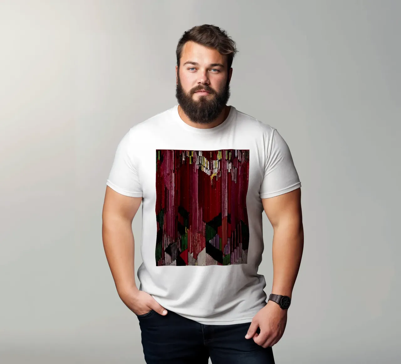 Studio per il linguaggio delle linee verticali, 1919 t-shirt da martina