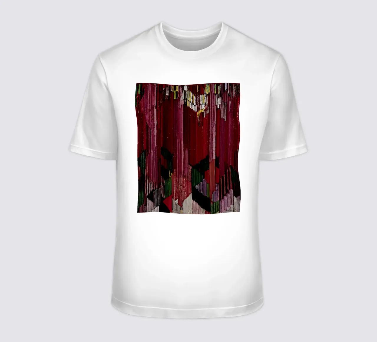 Studio per il linguaggio delle linee verticali, 1919 t-shirt da martina