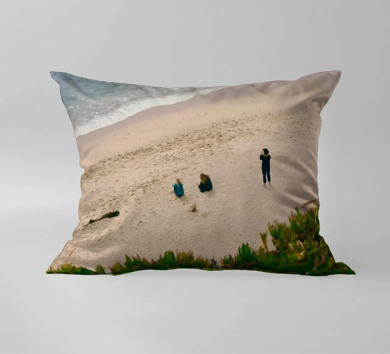 spiaggia oceano cuscino da Earthly Visions