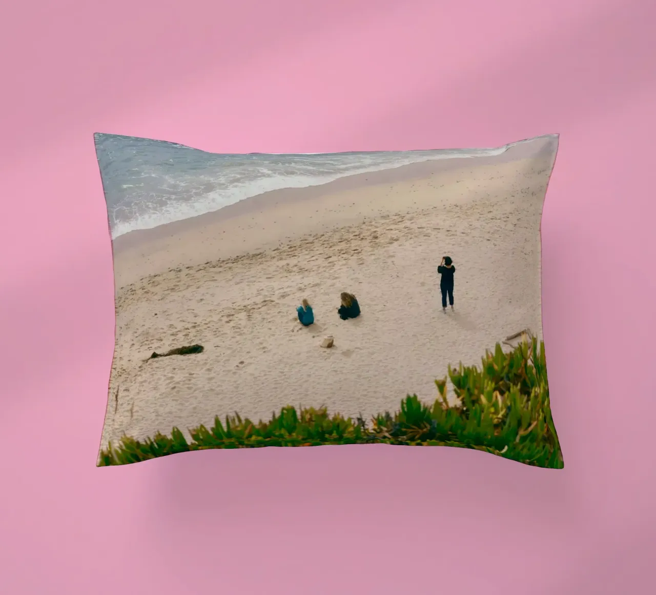 spiaggia oceano cuscino da Earthly Visions