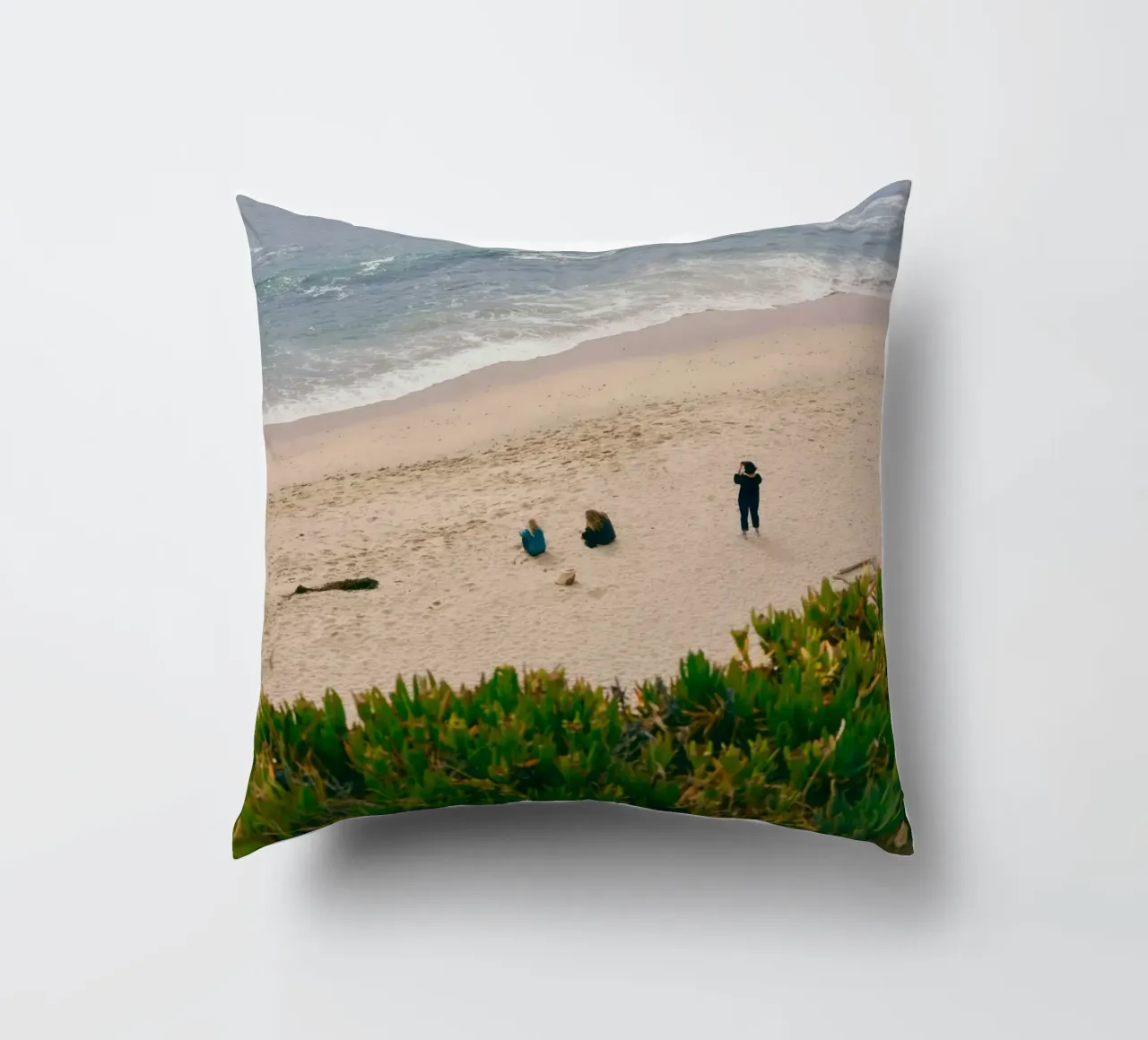 spiaggia oceano cuscino da Earthly Visions