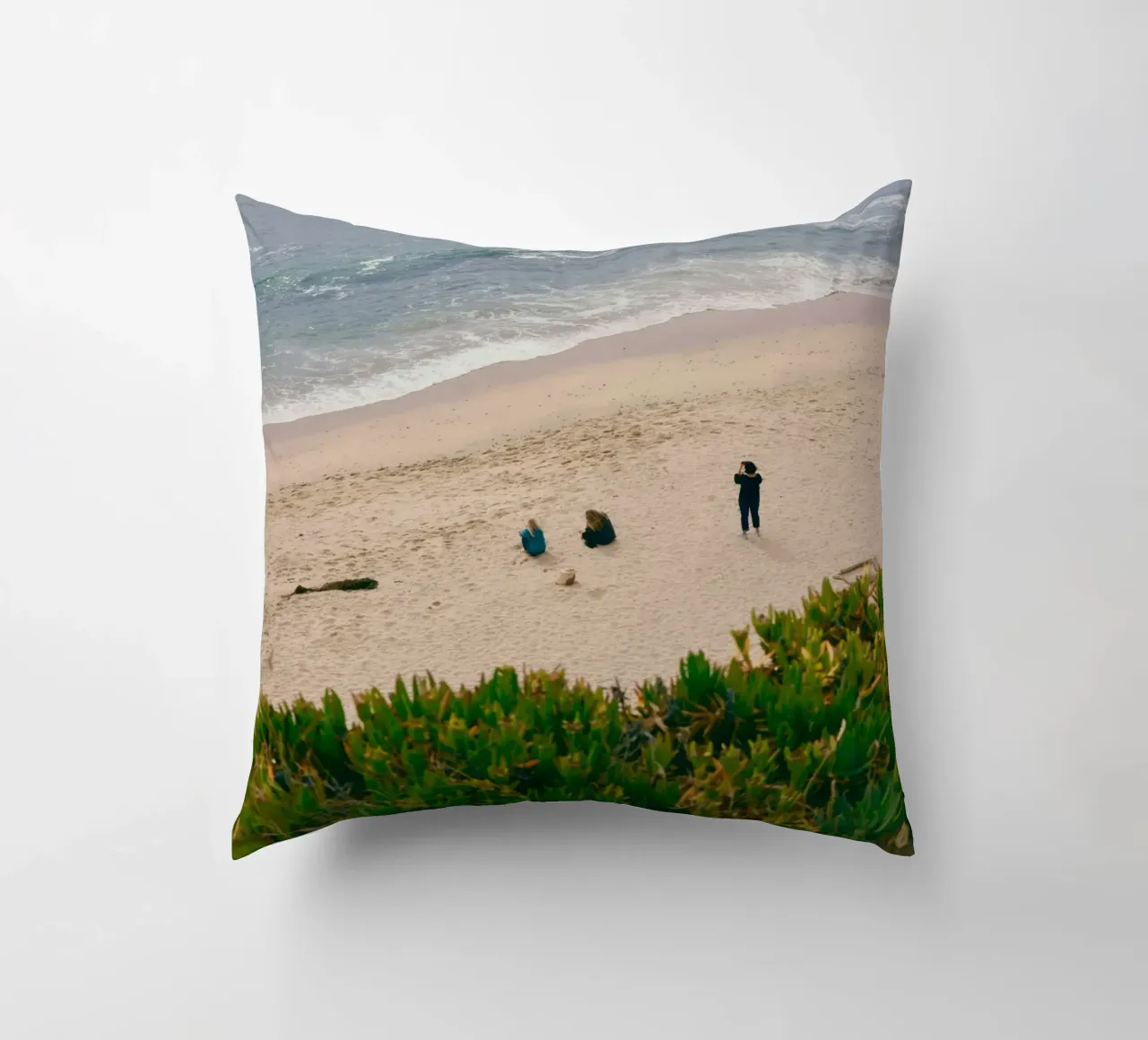 spiaggia oceano cuscino da Earthly Visions