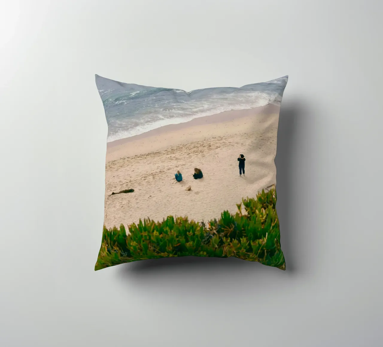 spiaggia oceano cuscino da Earthly Visions