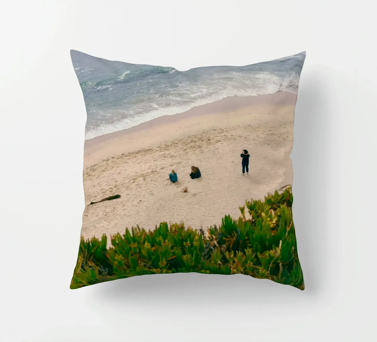 spiaggia oceano cuscino da Earthly Visions