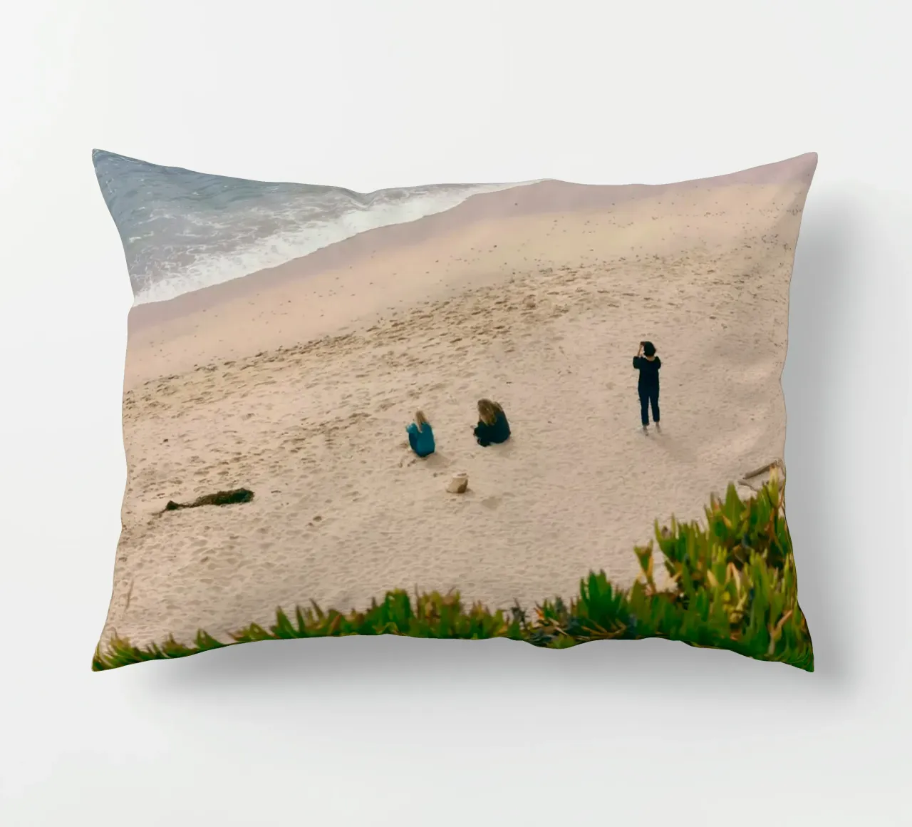 spiaggia oceano cuscino da Earthly Visions