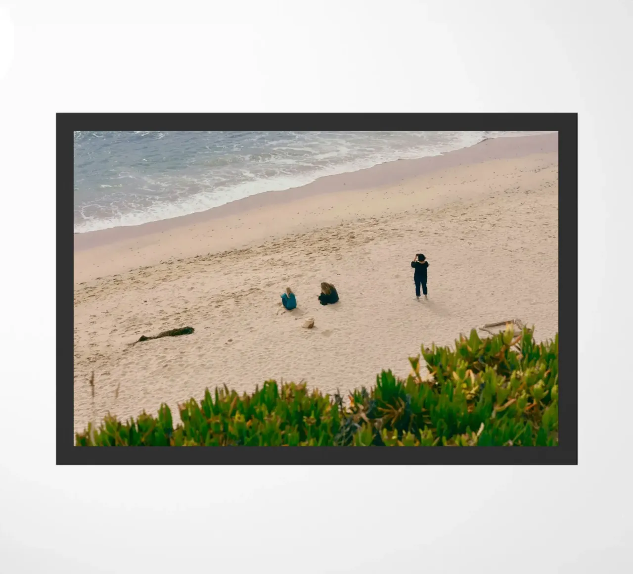 beach ocean doormat by Earthly Visions
