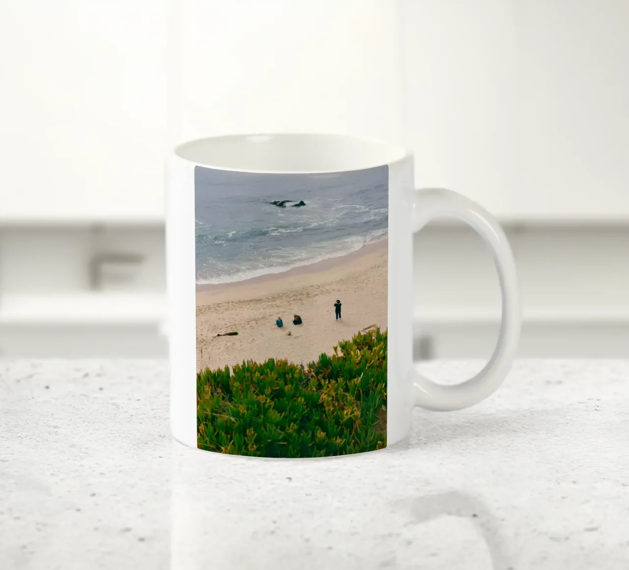 spiaggia oceano tazza in ceramica da Earthly Visions