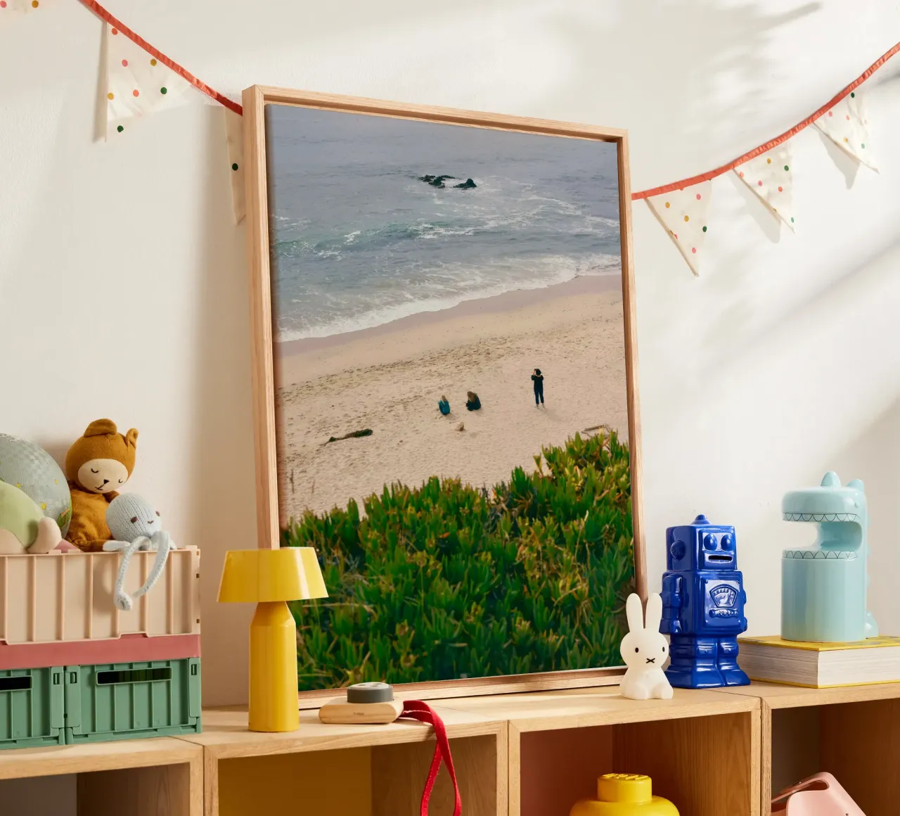 beach ocean canvas by Earthly Visions