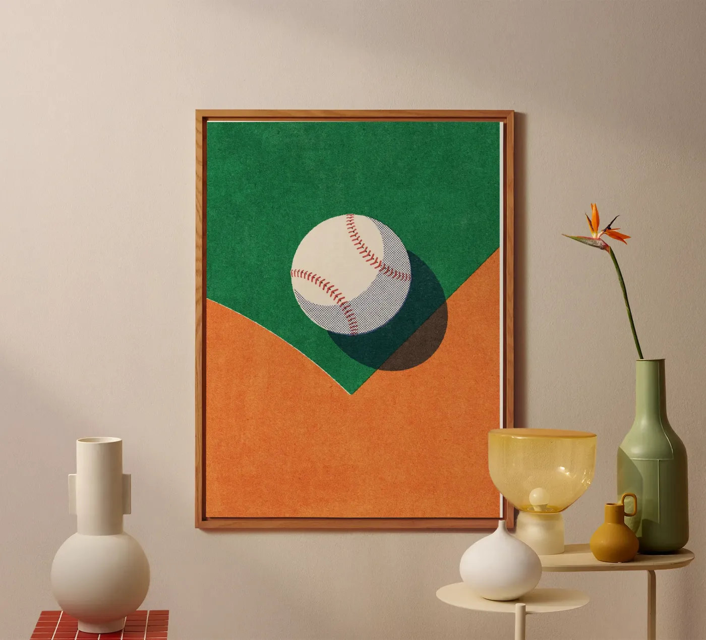 BALLS - Baseball - I pannello forex da DANIEL COULMANN