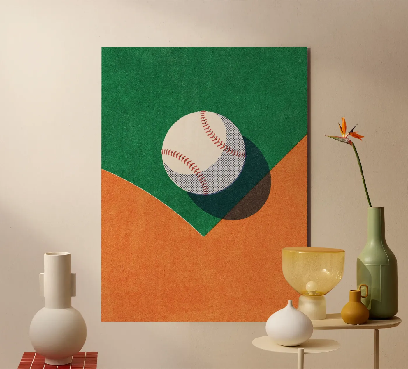 BALLS - Baseball - I pannello forex da DANIEL COULMANN